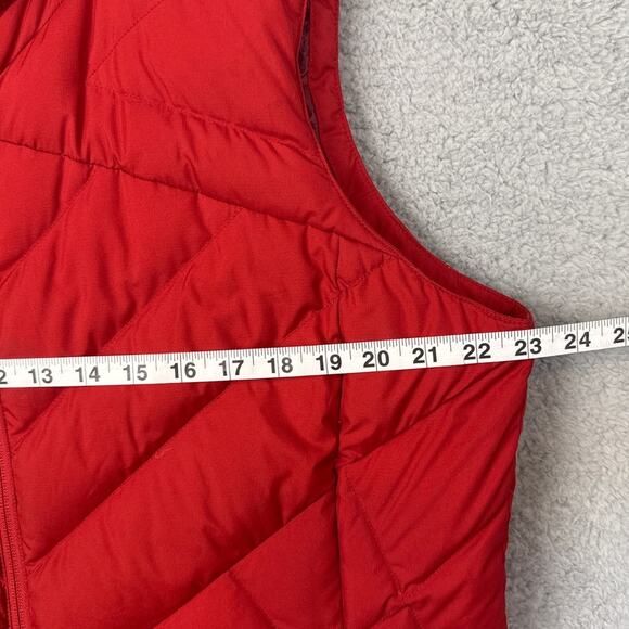 REI Women's Plus Size  Down Puffer Vest Red Orange Size XL Fall Winter Gorpcore - Picture 5 of 9